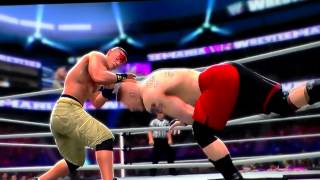 WWE2k14 John Cena vs Brock Lesnar WWE Championship Wrestlmania 30