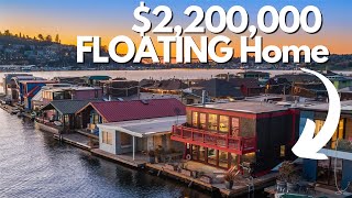 INSIDE a $2.2m home that floats in Seattle