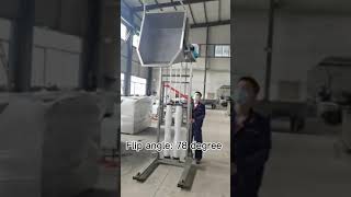 Pneumatic lifting machine