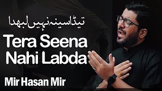 Tera Seena Nai Labhda Baba Main Rul Gai Ay | Mir Hasan Mir | Noha 2015 | Shahadat e Bibi Sakina s.a