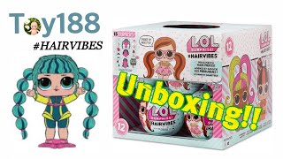 Toy188 超稀有金球潛水寶貝 LOL SURPRISE 美髮沙龍造型驚喜寶貝蛋 HAIRVIBES 開箱 Unboxing SCUBA BABE