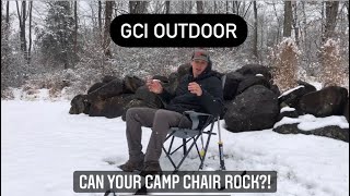 BEST CAMP CHAIR EVER!! -GCI Outdoor Comfort Pro Rocker