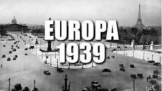 EUROPA W 1939 PRZED WYBUCHEM WOJNY