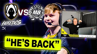 BENJY IS BACK! Ardiis Reacts to Team Heretics vs Gentle Mates | VCT EMEA Kickoff 2025