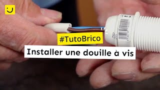 Installer une douille à vis