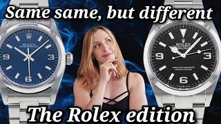 A Rolex battle! Comparing the Oyster Perpetual 369 and Explorer in 36mm #watch #review #horology