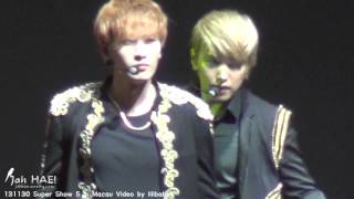 [JahHAE!]131130 Super Show 5 in Macau SuperGirl Eunhyuk Focus