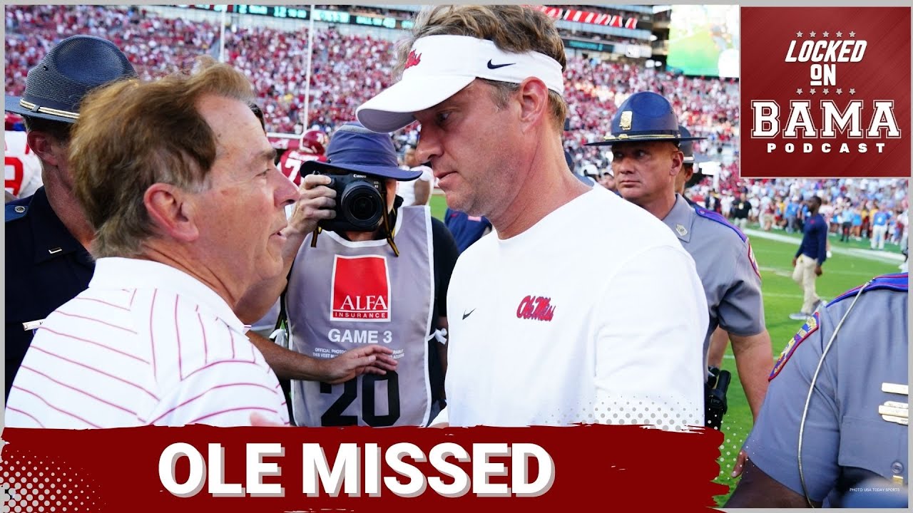 Alabama Football Get A Great Win Over Ole Miss. How Do You Feel About ...