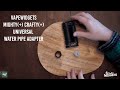 Mighty(+) Crafty(+) Universal Water Pipe Adapter Demo - VapeWidgets