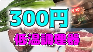 【激安　低温調理器】300円の自作低温調理器が驚くべき性能だった!