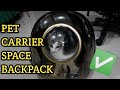 How to Install the Bubble Capsule Cat Backpack | heson enrijo