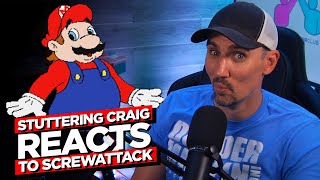 Stuttering Craig Reacts to ScrewAttack's Top 10 WORST Mario Games