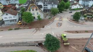 Unwetter Unterterzen Gemeinde Quarten 2016