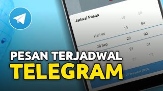 Atur Chat Otomatis! Cara Mengirim Pesan Terjadwal Di Telegram | Schedule Messages