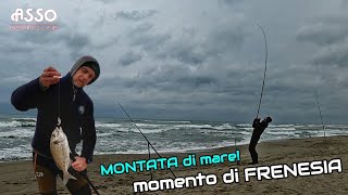 Momento di frenesia tra Onde, Schiuma e Vento.....semplicemente SURFCASTING!