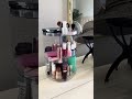 my new spinning makeup organizer