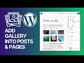 How To Add Image Gallery Into WordPress Posts & Pages? Beginners Tutorial 🖼📸