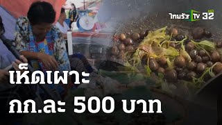 เงินสะพัดเห็ดเผาะออกสู่ตลาด กก.500 บาท | 05-06-66 | ตะลอนข่าว