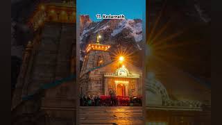 11. Kedarnath temple| The Pandavas followed the bull to Kedarnath.