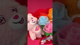 Introducing the care bears valentines  bouquet in tiktok #carebears #valentinesday #bouquet #tiktok