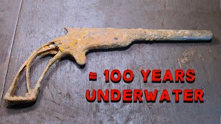 Restoration of a 19th Century Precision Pistol : Rustiest Gun we Found