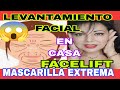 LEVANTAMIENTO FACIAL EN CASA SIN CIRUGIA #facelift #cuba #masajes