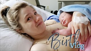 The Birth Of Our Son || Birth Vlog || 36 Week Delivery (Traumatic)