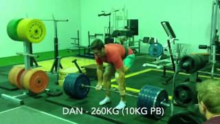 SSG - Dan 260kg Deadlift PB