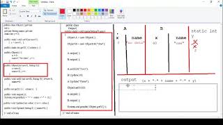 java 2 chapter 6 output quiz part 2 live (Arabic)