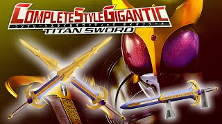 100cm超え！プレバン限定CSMから派生したNEWブランドCSG第一弾！タイタンソード【COMPLETE STYLE GIGANTIC TITAN SWORD】