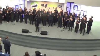 Eastern Star Church performing at the UNCF Fundraiser, February 26, 2016