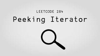 Is this actually medium? – Peeking Iterator – Leetcode 284
