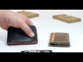 popov leather wallets hands on review 100% handmade