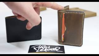 PoPov Leather Wallets - Hands on Review (100% Handmade)