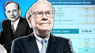 Calculate Intrinsic Value of a Stock like Warren Buffett Mentor Benjamin Graham