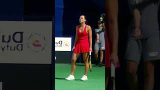 Belinda Bencic vs Marta Kostyuk (Three Impressive Points) -  2023 Dubai Duty Free