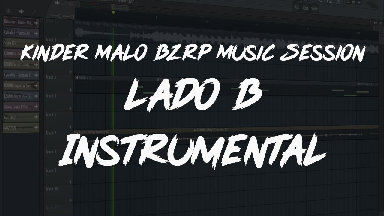 Kinder Malo BZRP Music Session LADO B (Instrumental) - YouTube