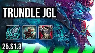 TRUNDLE vs WARWICK (JGL) | EUW Master | 25.S1.3