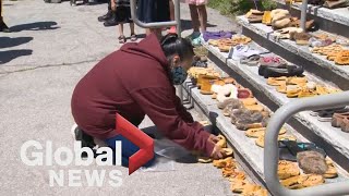 Unmarked burial sites: Tributes and trauma revisited across Canada in the wake of discovery in BC