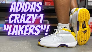 Adidas Crazy 1 “Lakers”! Review, On Feet and Comparison to OG!