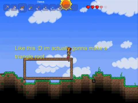 Terraria Tutorial : How to Make your first Shelter Terraria Tutorial : How to Make your first Shelter