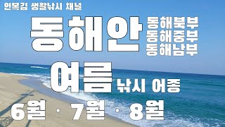 174회 2/26 동해안 여름 낚시어종 어서와 나만믿고따라와 인복김 생활낚시 낚시채널 김인복 처음이지 5252 동해 동해낚시 강릉 강원도