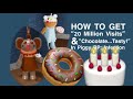 [BADGE] How to get “20 Million Visits” and “Chocolate...Tasty!” | Piggy RP: Infection | ROBLOX