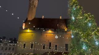 Evening Tallinn on Christmas Day (25.12.24)