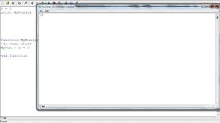 just basic programming tutorial -user functions