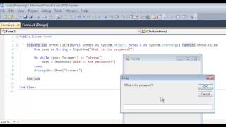 Sentinel Loop Tutorial Using While and Until in Visual Basic - VB.NET Algorithm