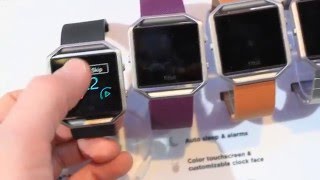 Fitbit Blaze Hands-on Overview
