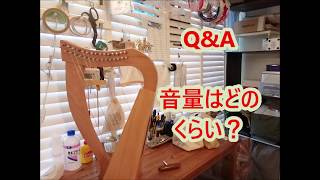 ototsubu harp Q\u0026A 「楽器の音の大きさはどれくらい？」