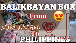 MY LBC BALIKBAYAN BOX FROM AUSTRALIA SENDING TO MY FAMILY IN THE PHILIPPINES🎁❤️/PINAY IN AUSTRALIA