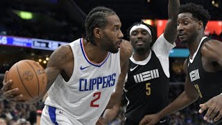 LA Clippers vs Memphis Grizzlies -  Game Highlights | February 23, 2024 | 2023-2